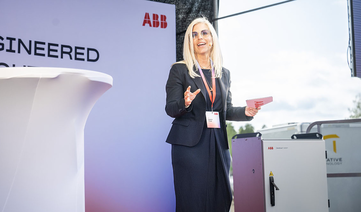 Susanne Timsjö, Nordenchef för ABB Robotics.